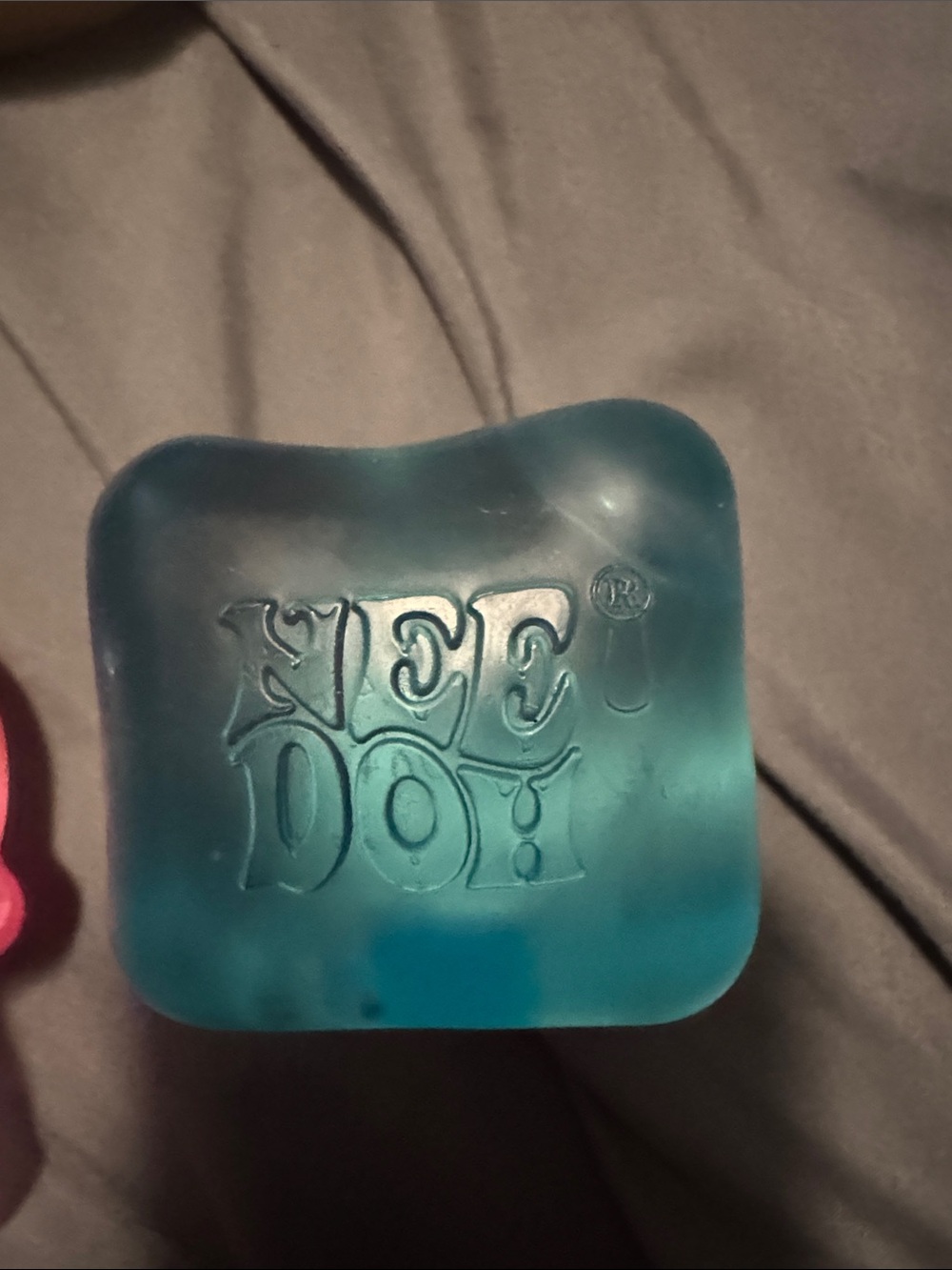 Blue new doh cube